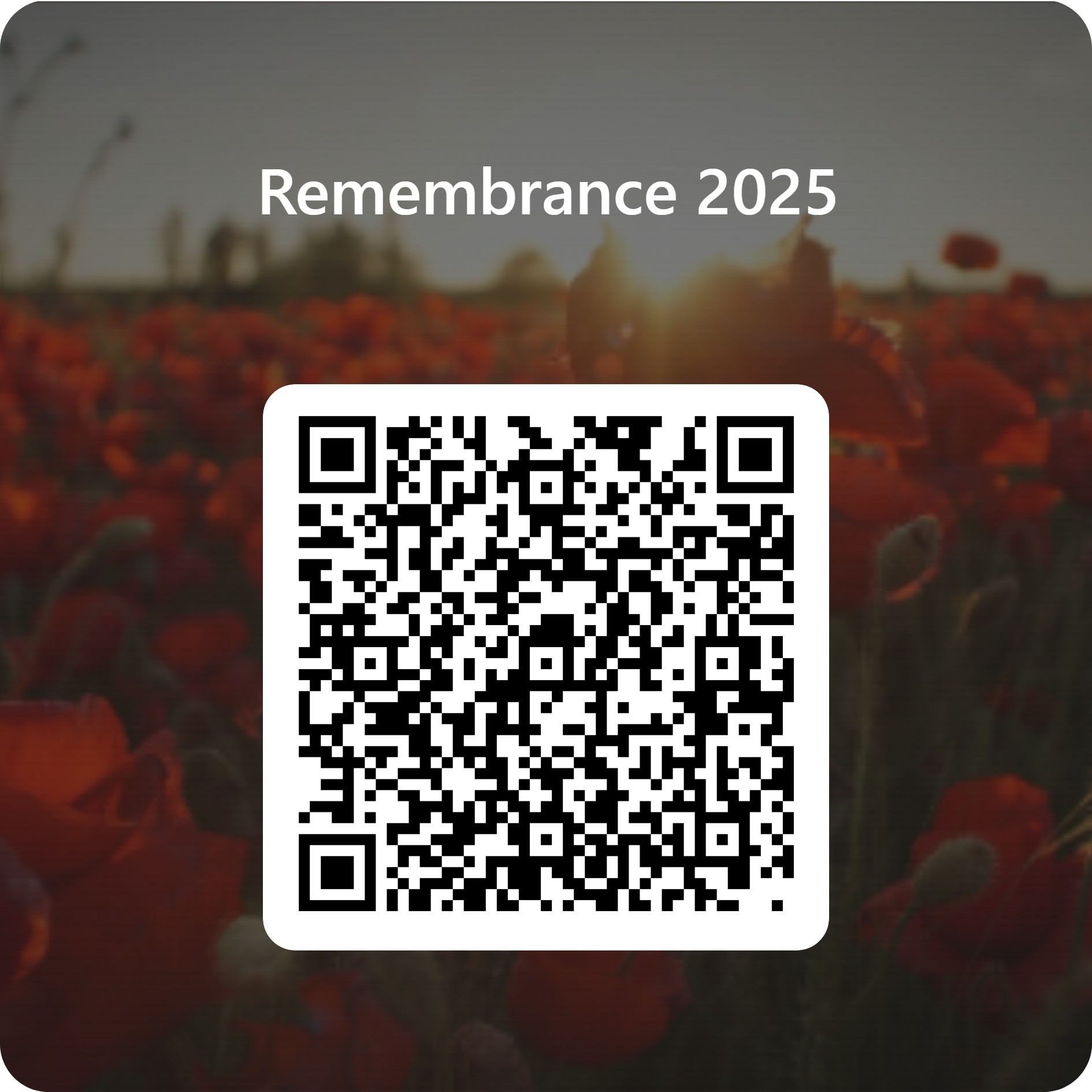 QR Code for Remembrance 2025